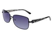 BEBE Sunglasses BB7088 001 Jet 58MM