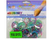 Rubbzy 100 pc Special Edition Tie Dye Glitter Rubber Bands 265