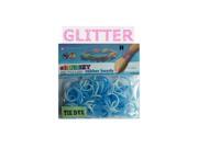 Rubbzy 100 pc Special Edition Tie Dye Glitter Rubber Bands 173