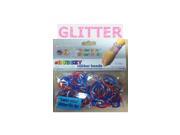 Rubbzy 100 pc Special Edition Tie Dye Glitter Rubber Bands 050RWB