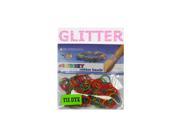Rubbzy 100 pc Special Edition Tie Dye Glitter Rubber Bands 241