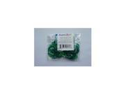 Funloom 100 Pc Tie Dye Bands with Super C clips Blue Green