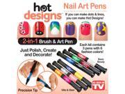 Hot Designs Nail Art Pens Glitz and Glam Colors