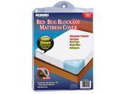 Bed Bug Blockade Mattress Cover TWIN SIZE Effectively encases your mattress. Help protect against Bed bug dust mites allergy symptoms.