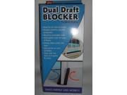 Dual Draft Blocker for Doors and Windows