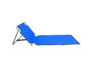Meridian Point Original Collection Portable Lounge Mat Chair Blue