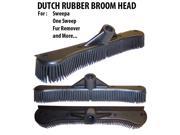Dutch Rubber Broom Head