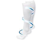 Miracle Compression Socks White Large XL