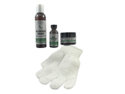 Advanced Clinicals Peppermint Dry Foot Relief 4 Piece Kit