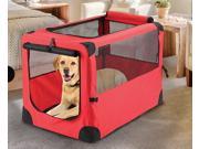 Giant Portable Pet House Red