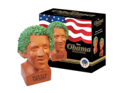 Chia Obama Handmade Decorative Planter Happy Pose