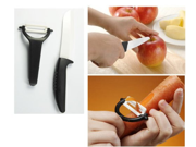 CeraSharp Ceramic Knife and Peeler Set
