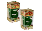 Eco Fill Coffee Filter for Single Serve K Cup Coffee Brewers 2 Pack