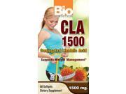 Bio Nutrition CLA 1500 60 Softgels Conjugated Linoleic Acid