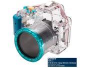 Kamera Underwater Diving Camera Waterproof Case Housing Shell For Sony NEX C3 18 55mm Blue