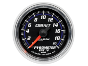Auto Meter Cobalt Electric Pyrometer Gauge Kit