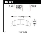 Hawk Performance HB302F.700 Disc Brake Pad