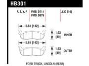 Hawk Performance HB301F.630 Disc Brake Pad