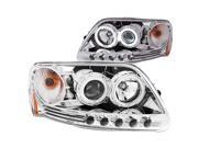 Anzo USA 111054 Headlight Assembly; Projector w Halo EXPEDITION F 150 PICKUP