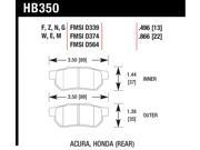 Hawk Performance HB350N.496 Disc Brake Pad