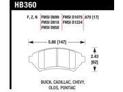 Hawk Performance HB360F.670 Disc Brake Pad