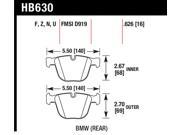 Hawk Performance HB630B.626 Disc Brake Pad
