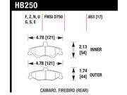 Hawk Performance HB250F.653 Disc Brake Pad