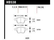 Hawk Performance HB538Z.760 Disc Brake Pad