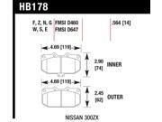 Hawk Performance HB178N.564 Disc Brake Pad