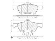 StopTech 105.10471 Disc Brake Pad Fits 08 09 Escape Mariner Tribute