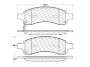 StopTech 104.11690 Disc Brake Pad