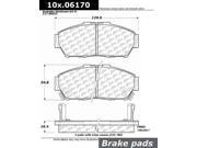 Stoptech 103.06170 Brake Pad Ceramic