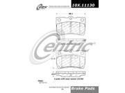 Centric Parts 102.11130 102 Series Semi Metallic Standard Brake Pad