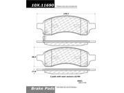 Centric Parts 102.11690 102 Series Semi Metallic Standard Brake Pad