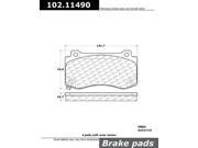 Centric Parts 102.11490 102 Series Semi Metallic Standard Brake Pad
