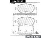 Stoptech 103.06210 Brake Pad Ceramic