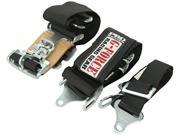 G Force 6020Bk Black 4 Point Pull Down Latch And Link V Type Harness Set