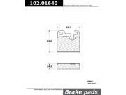Centric Parts 102.01640 102 Series Semi Metallic Standard Brake Pad