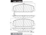 Centric Parts 102.12860 102 Series Semi Metallic Standard Brake Pad Centric Parts 102.12860 102 Series Semi Metallic Standard Brake Pad