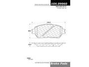 Centric Parts 102.09060 102 Series Semi Metallic Standard Brake Pad