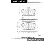 Centric Parts 102.10930 102 Series Semi Metallic Standard Brake Pad