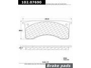 Centric Parts 102.07690 102 Series Semi Metallic Standard Brake Pad