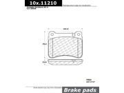 Centric Parts 100.11210 100 Series Brake Pad