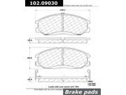 Centric Parts 102.09030 102 Series Semi Metallic Standard Brake Pad