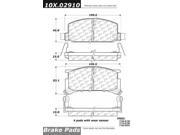 Centric Parts 102.02910 102 Series Semi Metallic Standard Brake Pad