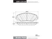 Centric Parts 102.12110 Front Brake Pad