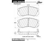 Centric Parts 102.05630 102 Series Semi Metallic Standard Brake Pad
