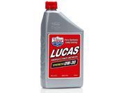 Lucas 10179 Synthetic High Performance 0W 30 Motor Oil 1 Quart Bottle
