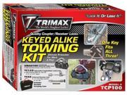 Trimax TCP100 TRIMAX Keyed Alike Combo Pack UMax100 TM3123 Includes Carrying