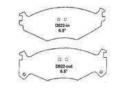 Wagner Mx522 Disc Brake Pad Thermoquiet Front
